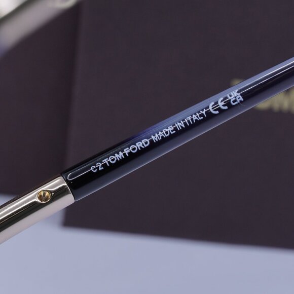 Tom Ford Whitney FT0009 0B5 Butterfly Sunglasses - Transparent Grey/Smoke - Picture 7 of 10